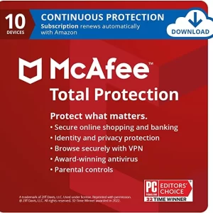 McAfee Antivirus 10 Devices