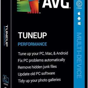 AVG Tuneup Performance, 5 Devices 2 Year 2020