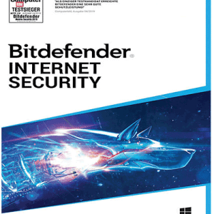 Bitdefender Internet Security 3 PCs, 1 Year, Global